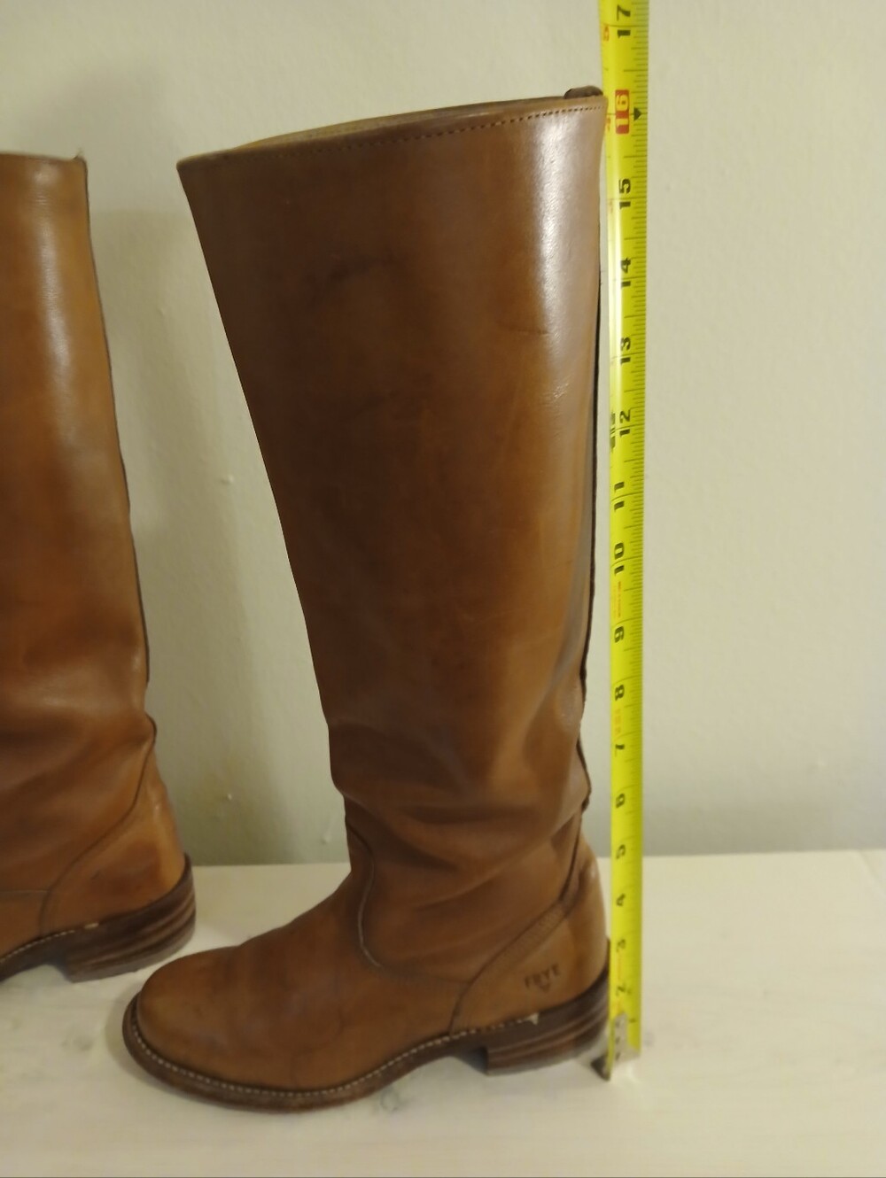 Frye Brown Leather Knee-High Boots - Picture 6 of 6